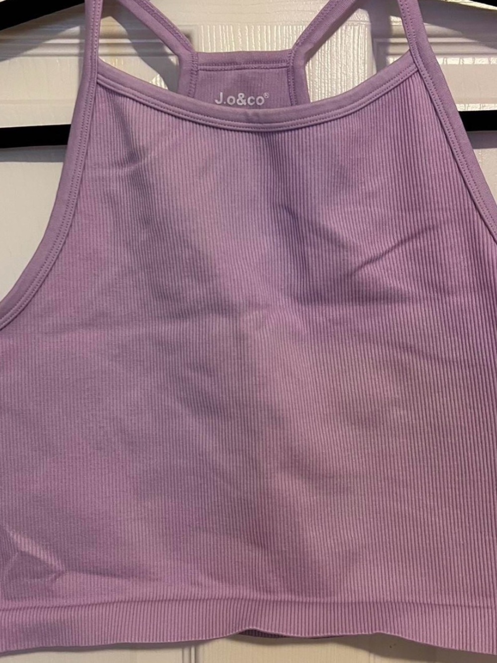 Lavender Ribbed Tank Top